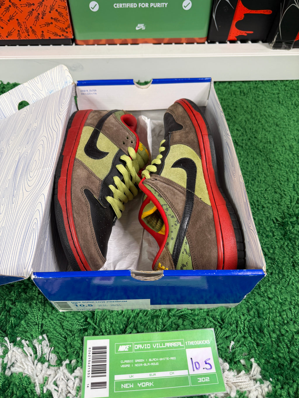 Nike Sb Asparagus - Size 10.5