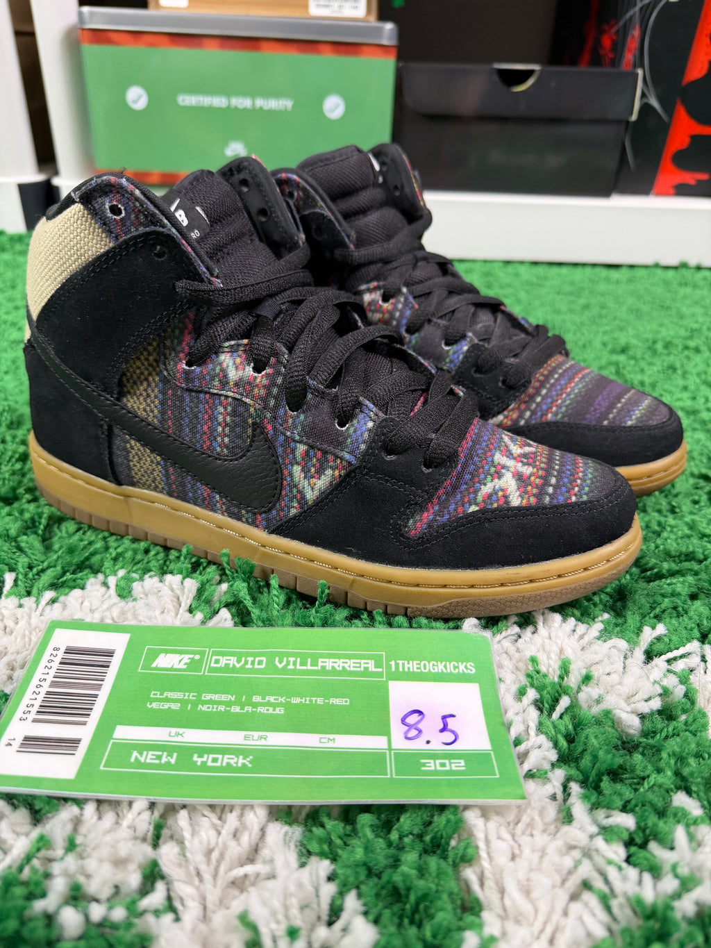 Nike Sb Hackett Sacks - Size 8.5