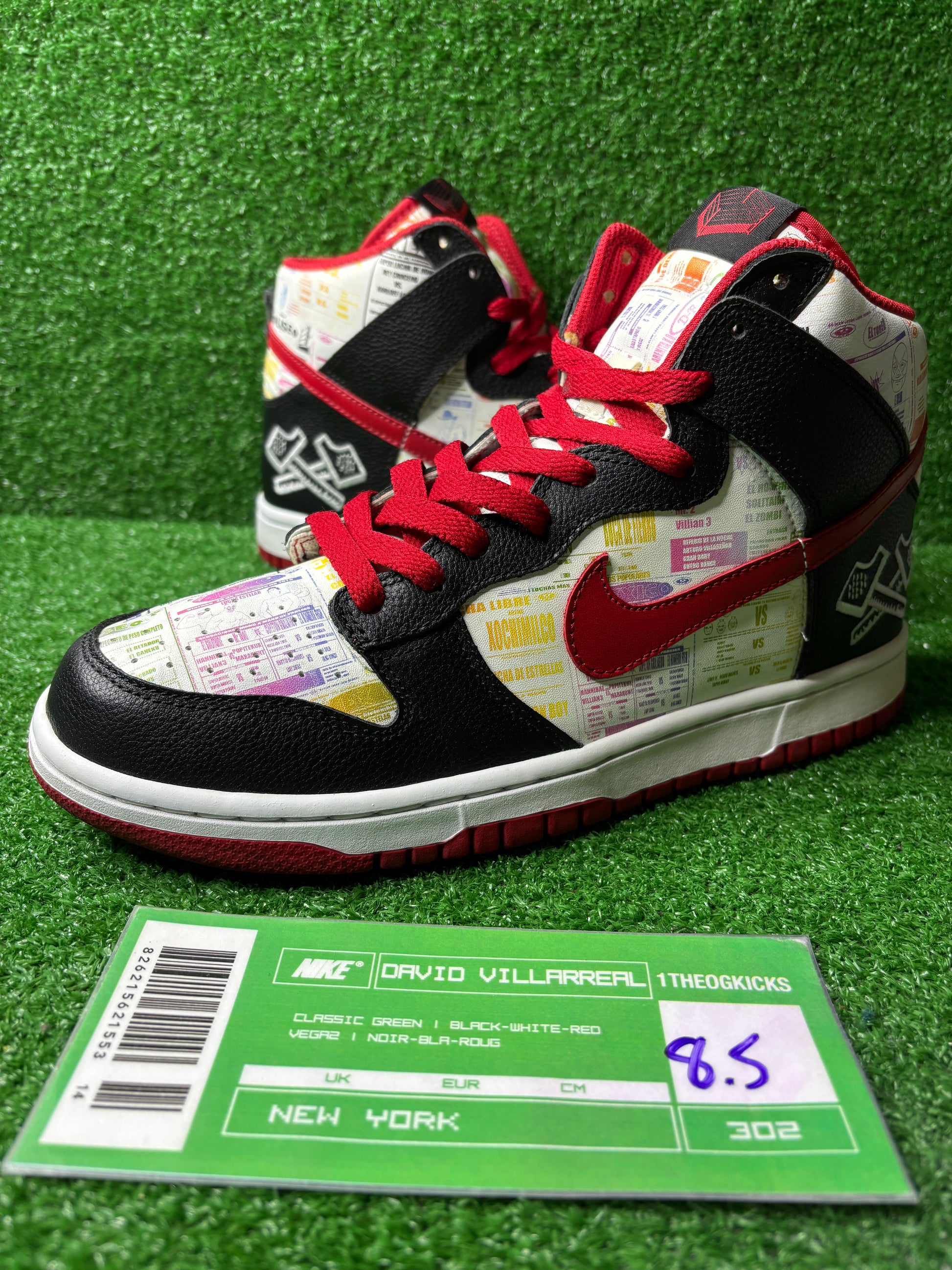 Nike Dunk Lucha Libre - Size 8.5