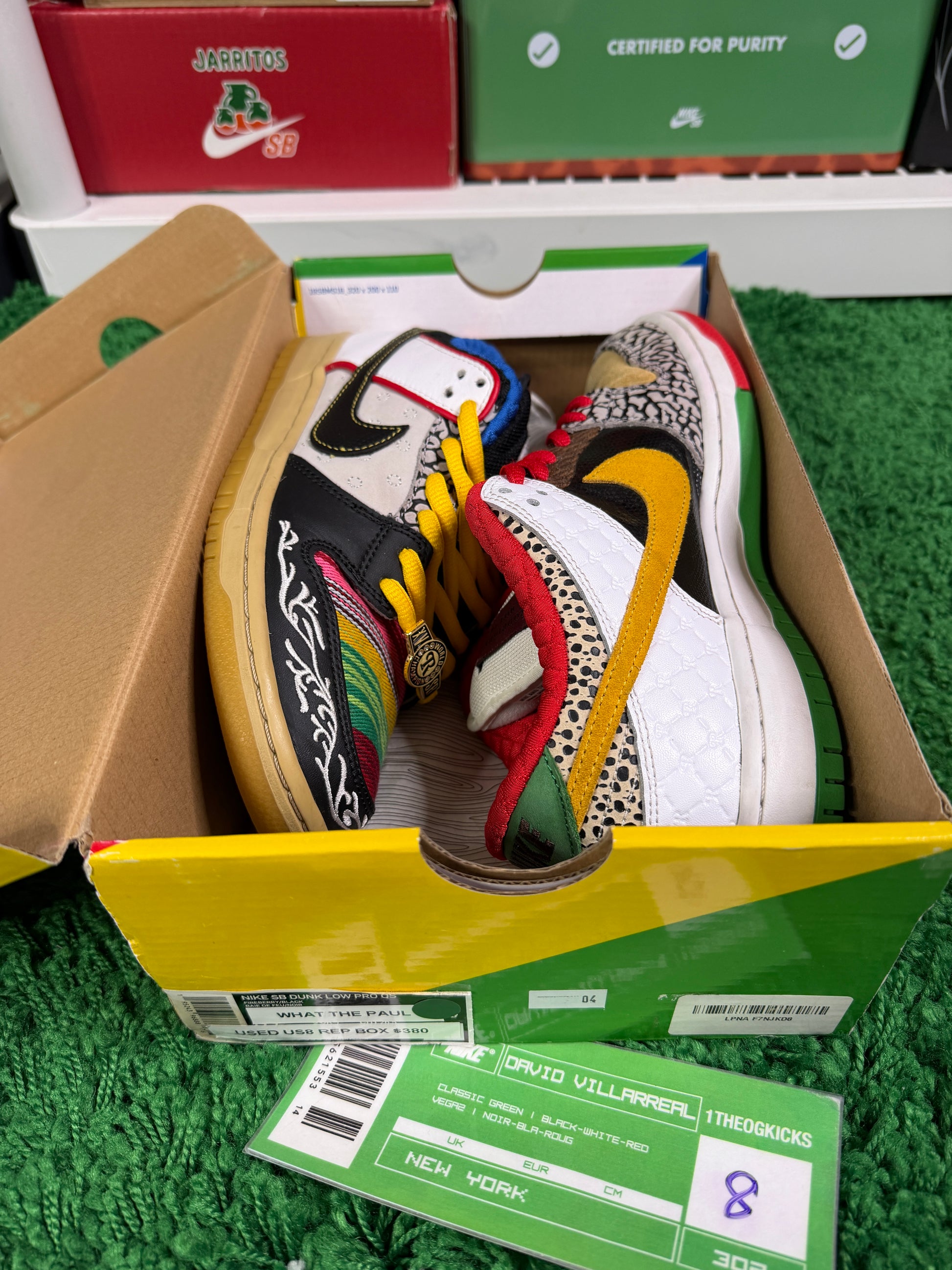 Nike Sb What the Paul - Size 8