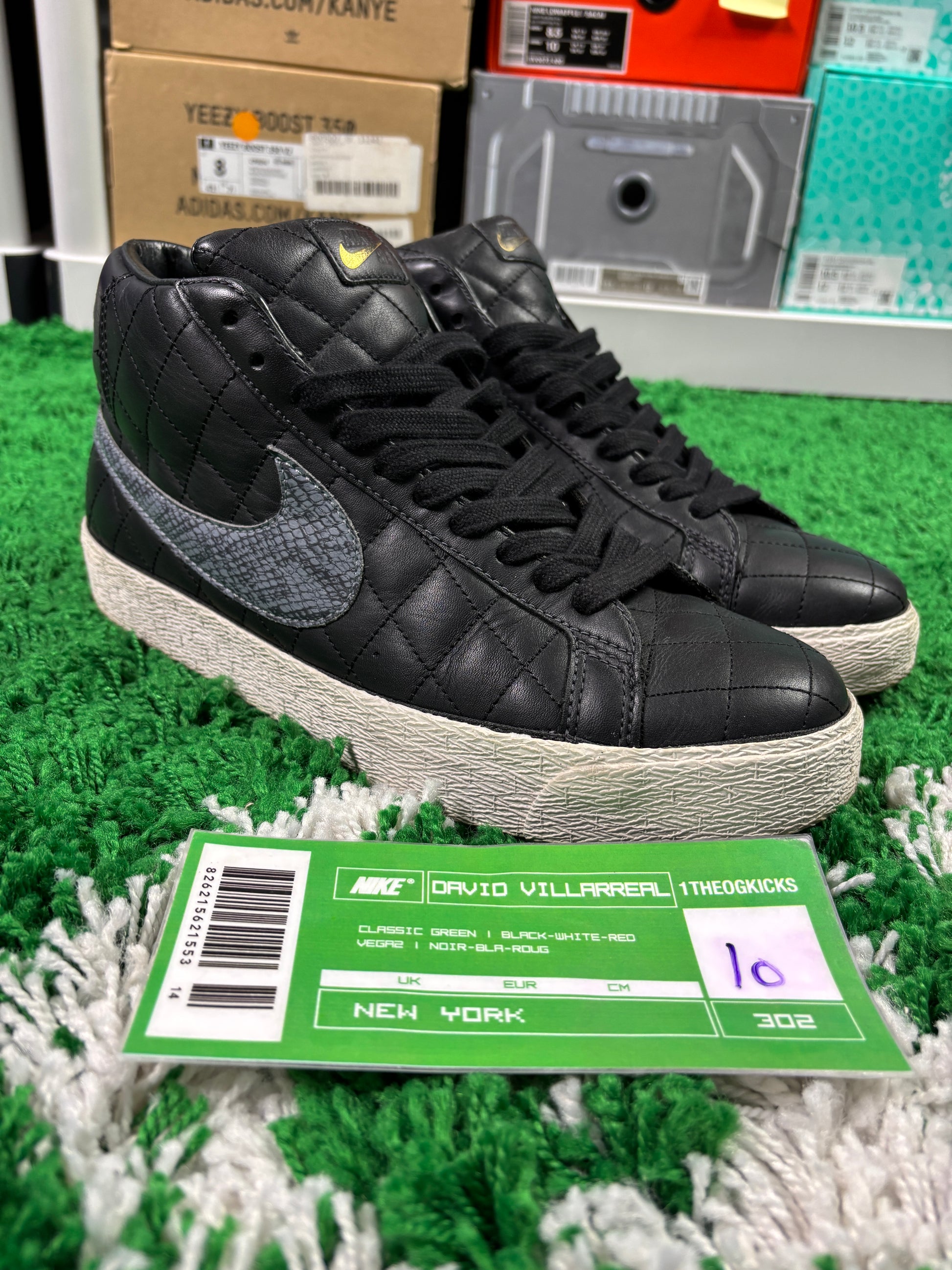 Nike Sb Black Supreme Blazer - Size 10