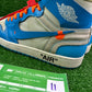 Jordan 1 OFF WHITE UNC - size 11