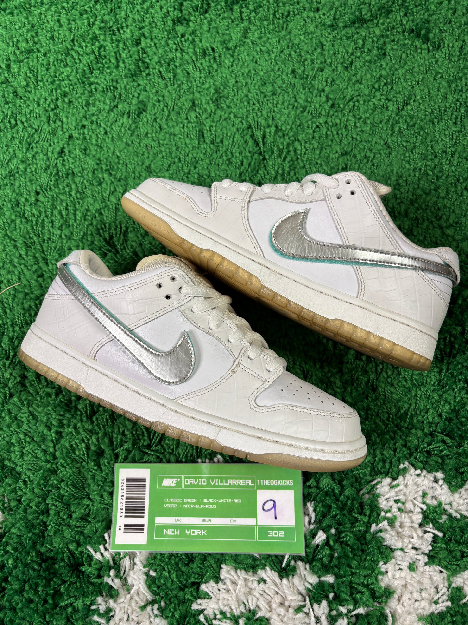 Nike Sb White Diamond - Size 9