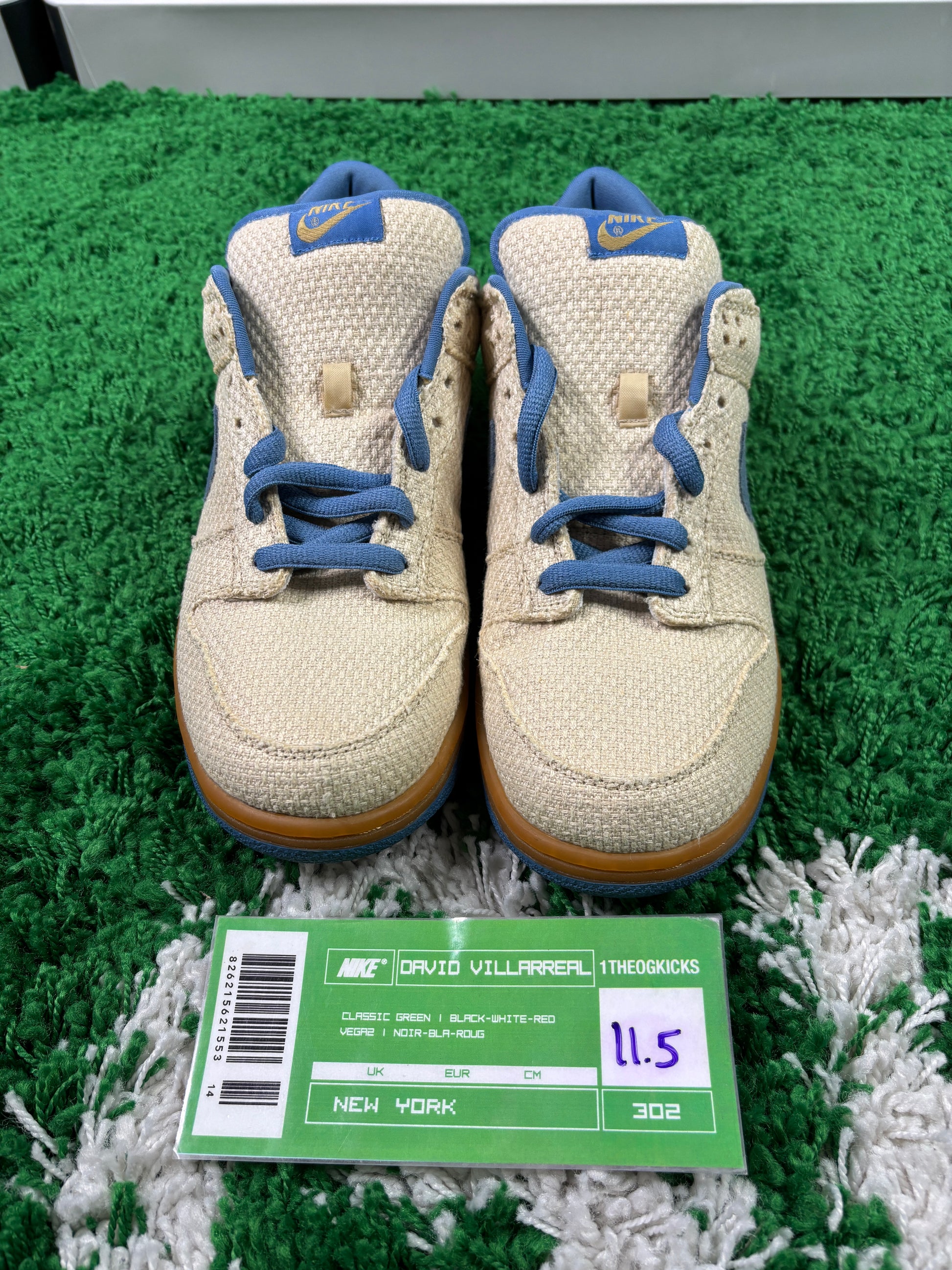 Nike Sb Blue Hemps - Size 11.5