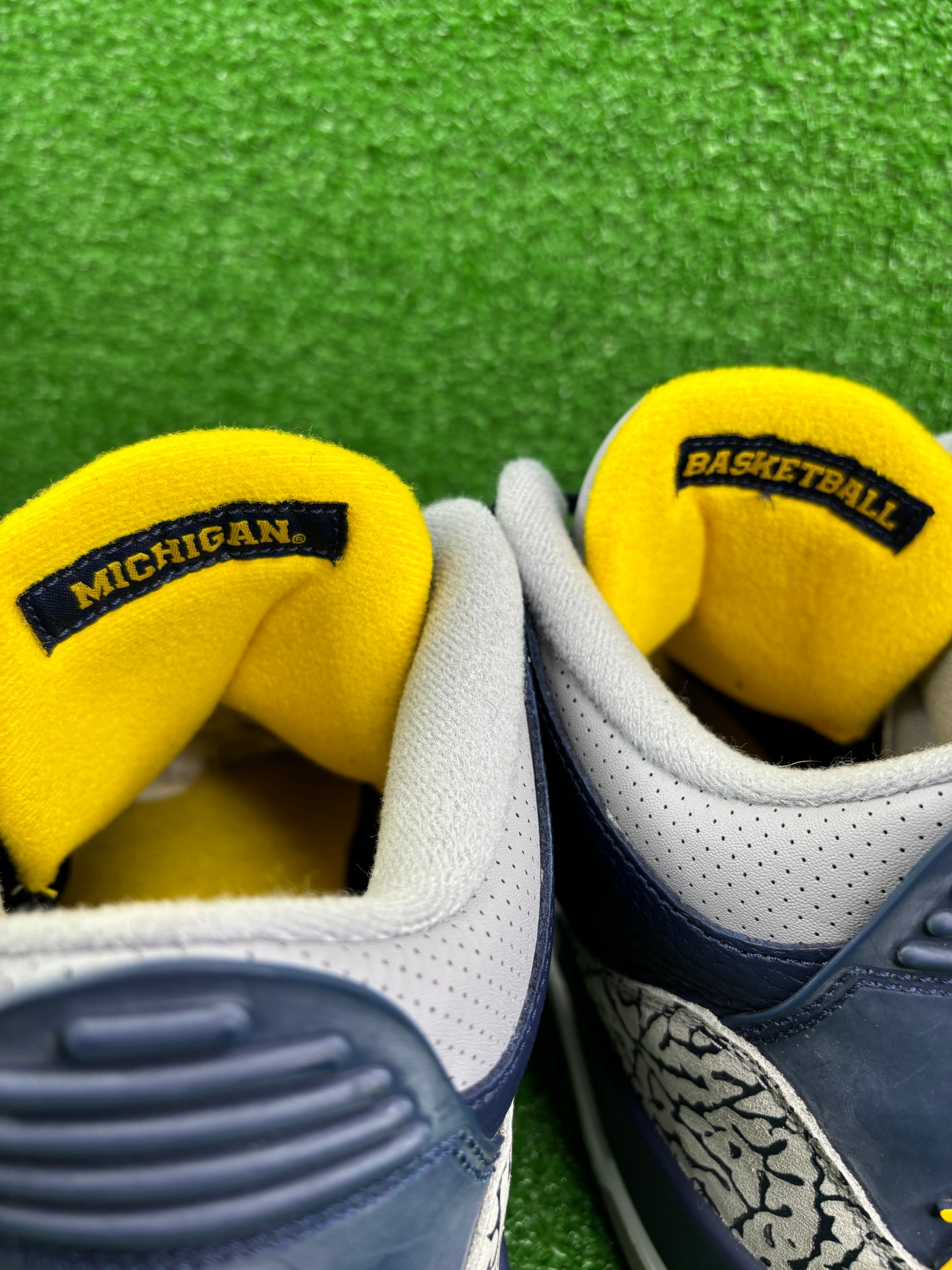 Air Jordan 3 Michigan Wolverines PE Sample - Size 12