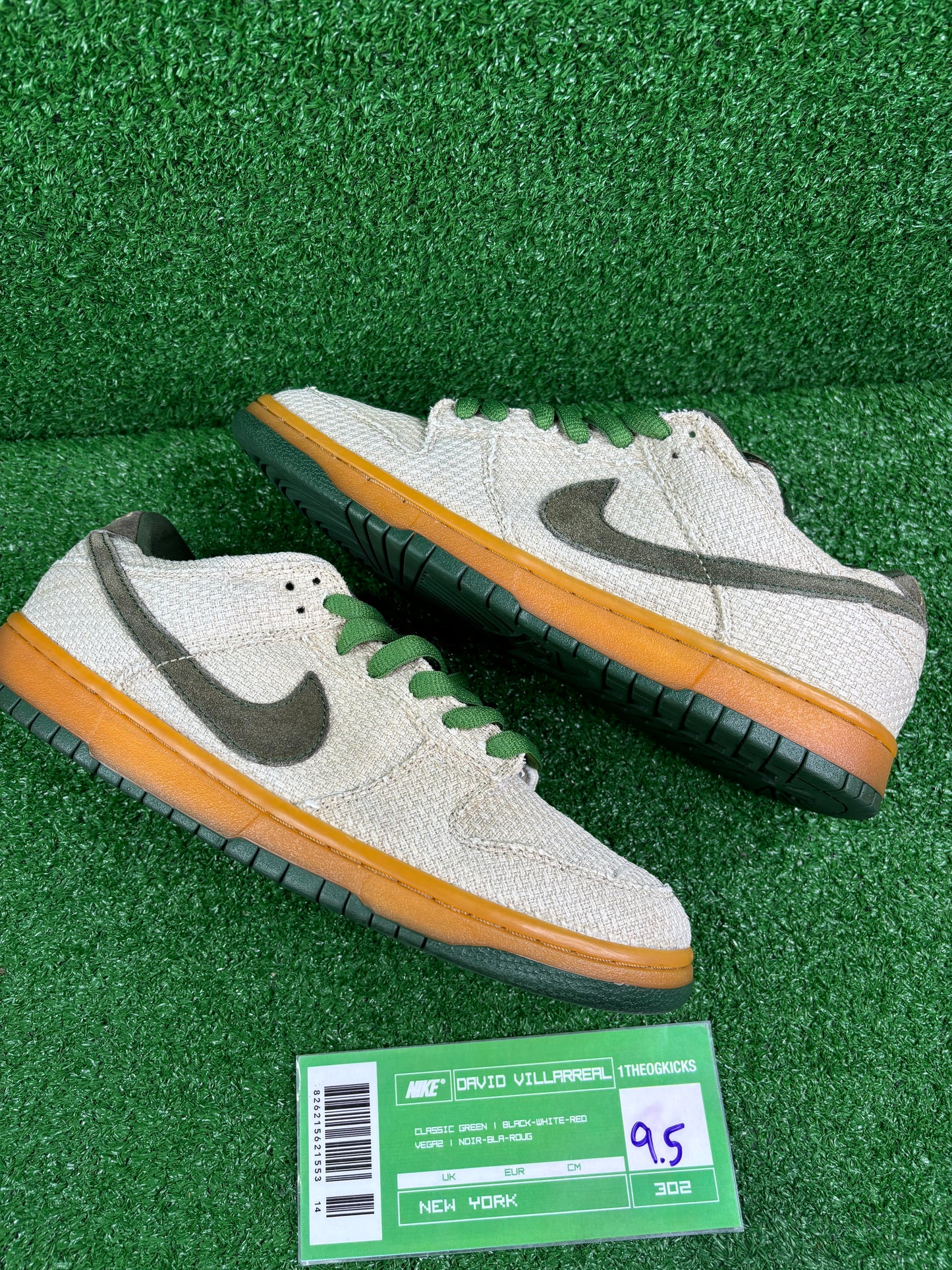 Nike Sb Bonsai Hemp - Size 9.5