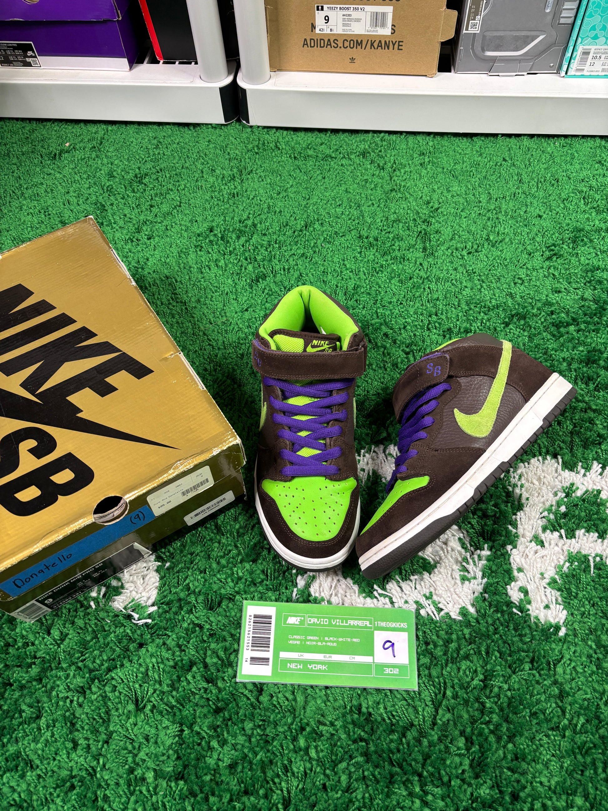 Nike Sb Donatello - Size 9