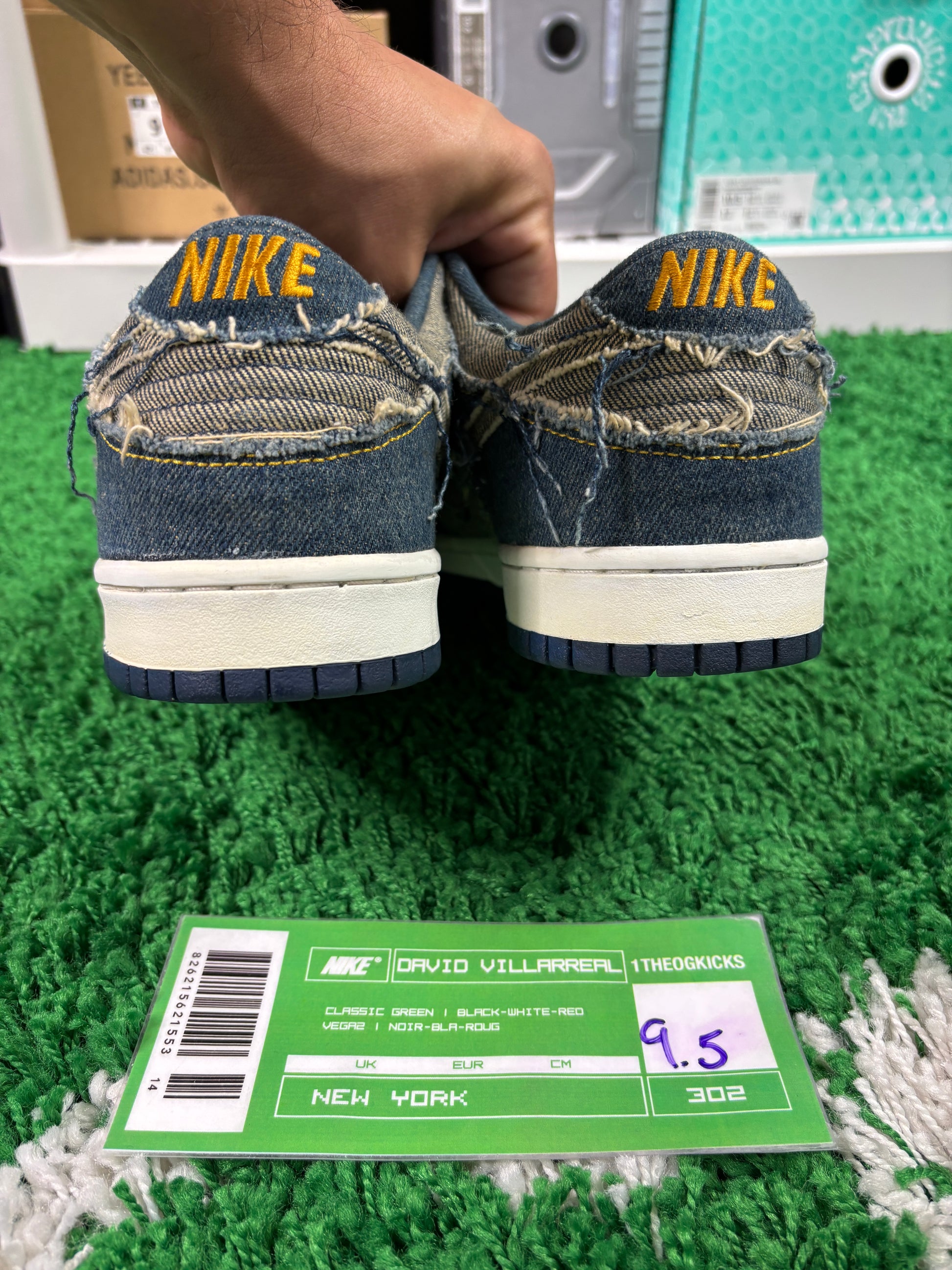 Nike Dunk Low CL Denim - Size 9.5