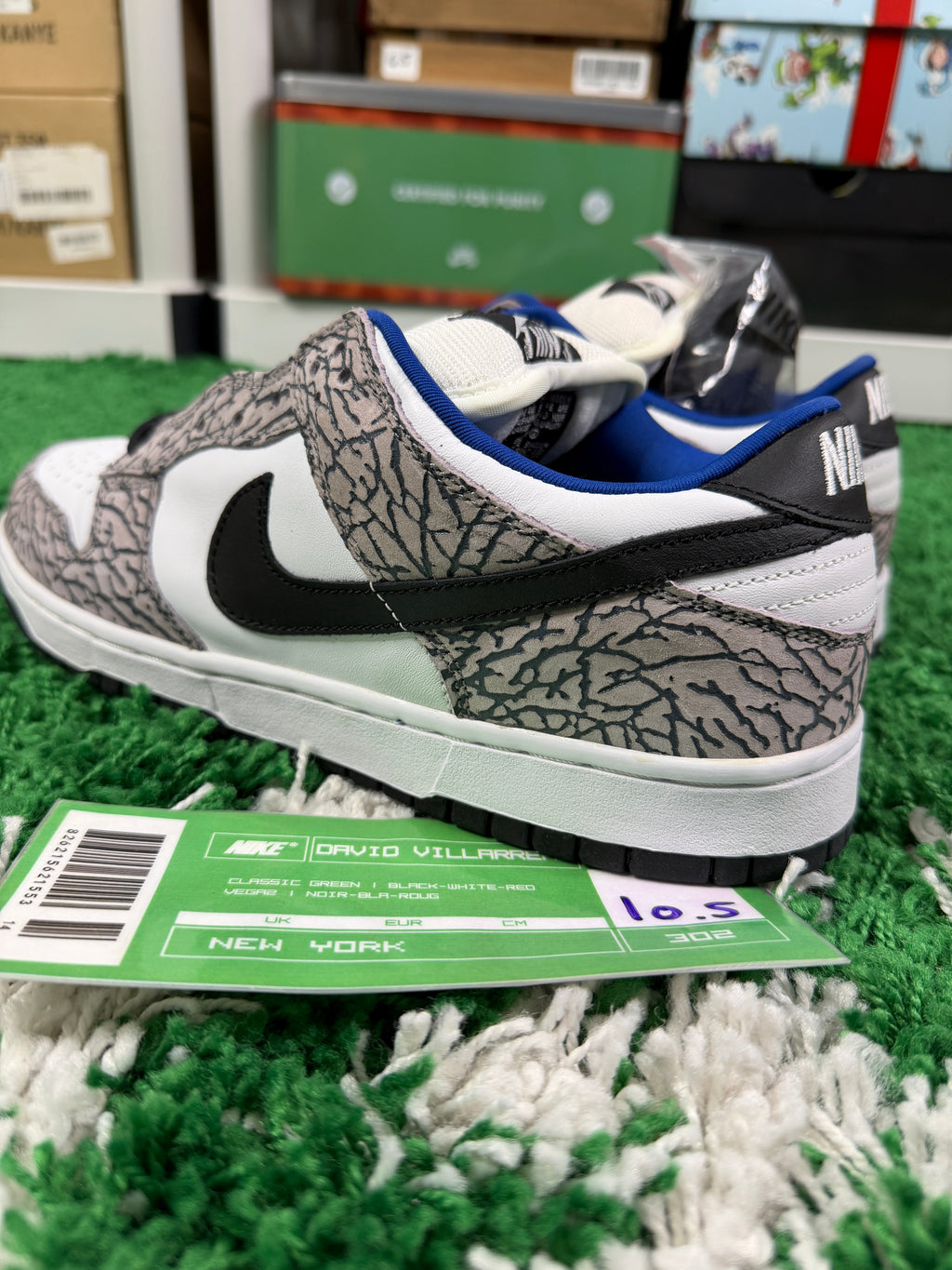 Nike Sb White Supreme Lows - Size 10.5