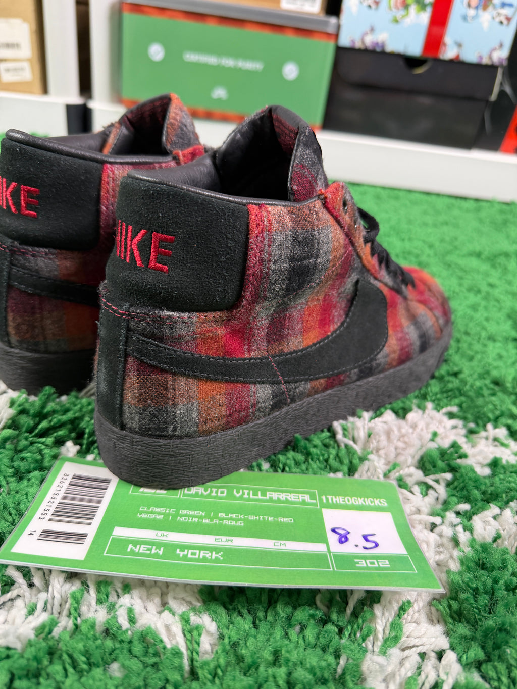 Nike Sb Todd Bratrud Blazers - Size 8.5