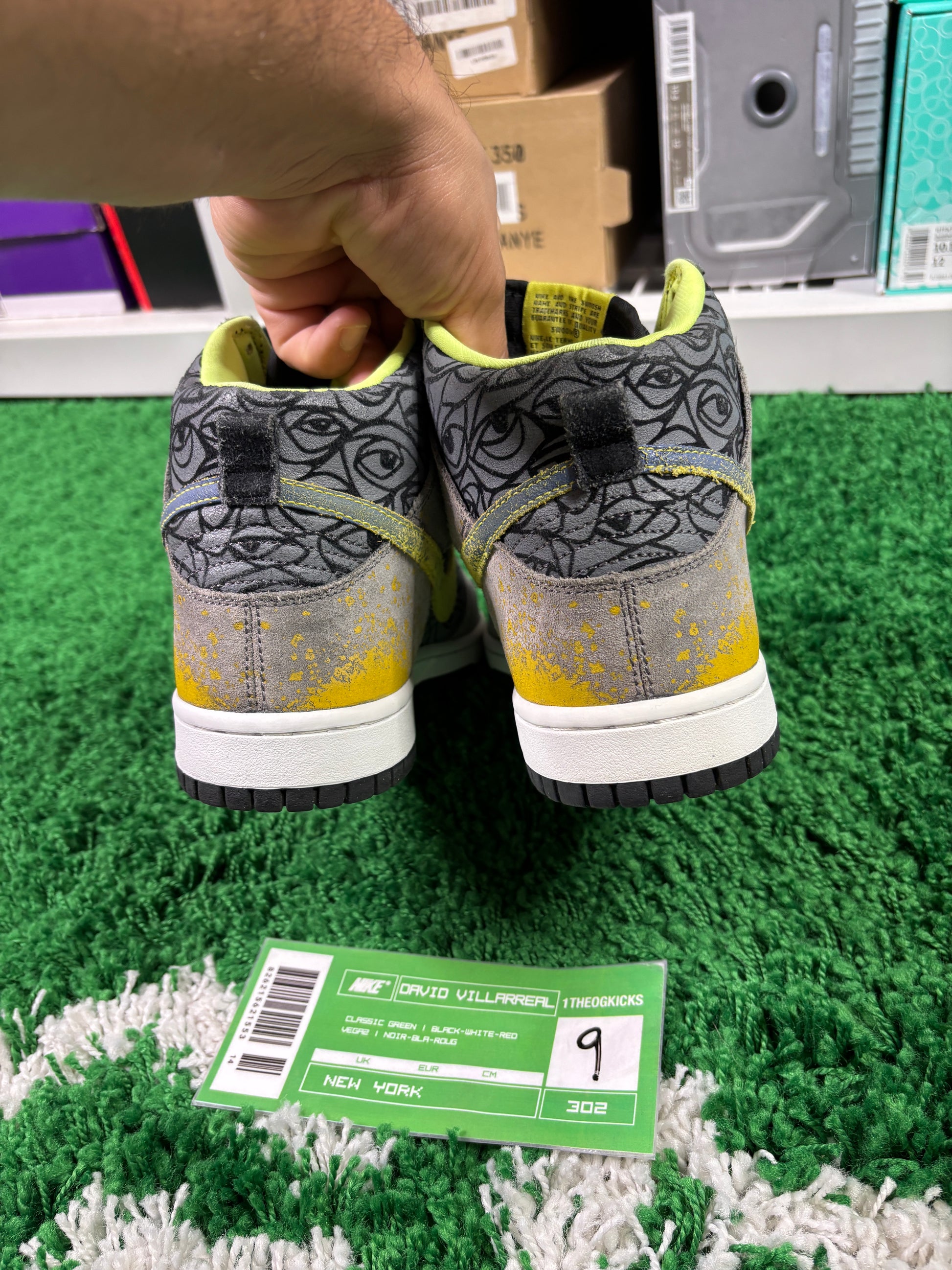 Nike Sb Ron Cameron Sample Set - Size 9