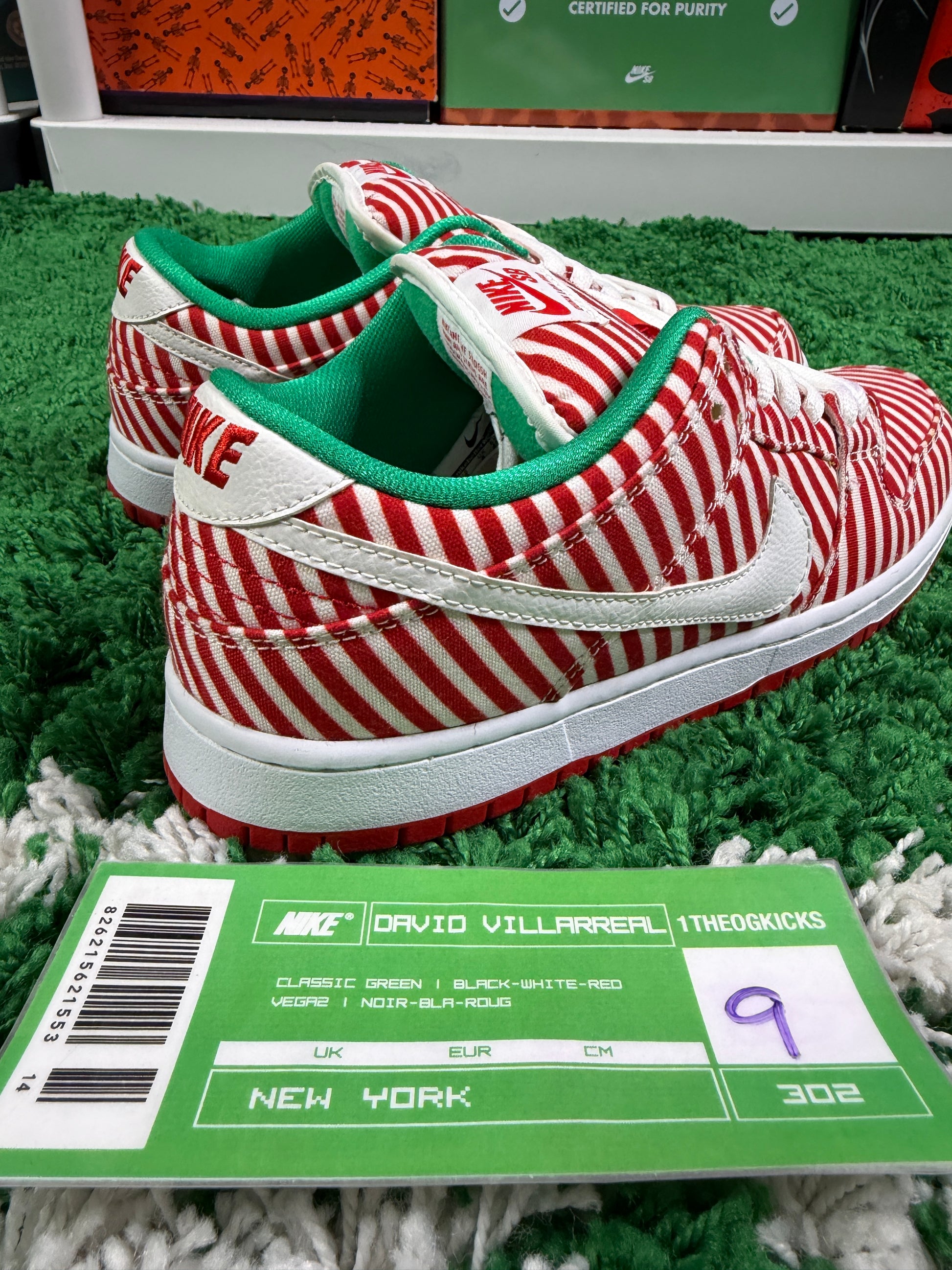 Nike Sb Candy Canes - Size 9