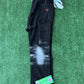 Off-White Black Slim Asymmetric Jeans - Size S