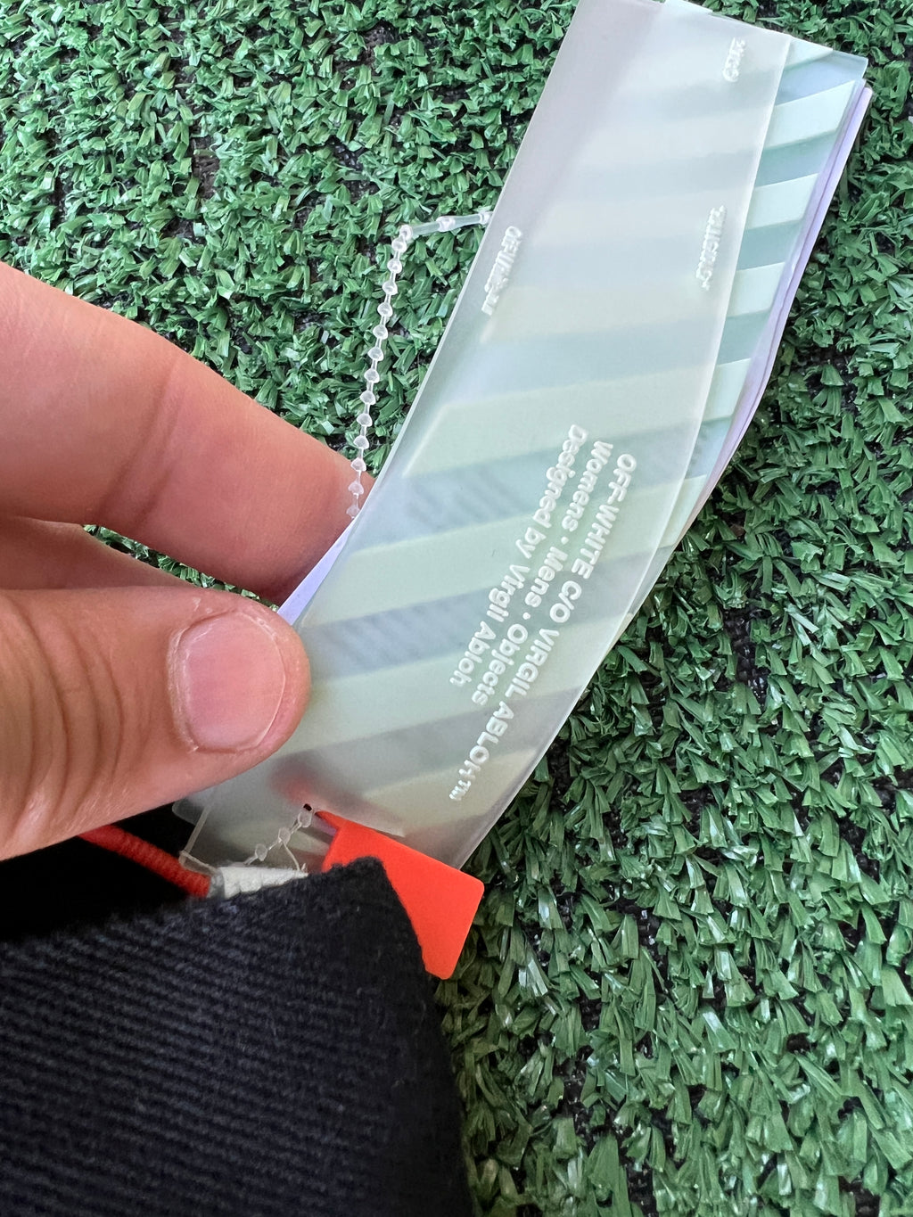 Off-White Black Slim Asymmetric Jeans - Size 31