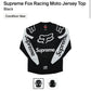 Supreme Fox Jersey Black/ White Size L